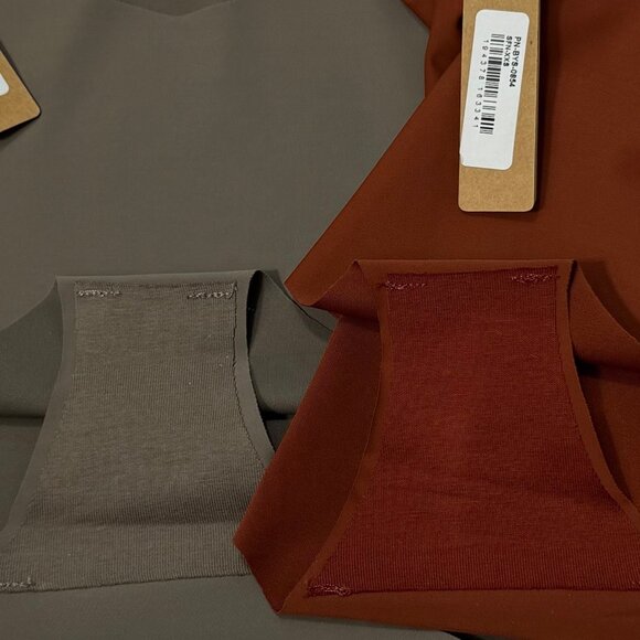 SKIMS Naked Dipped Boy Short Lot of 2 Saffron Carbon XXS - Picture 9 of 12